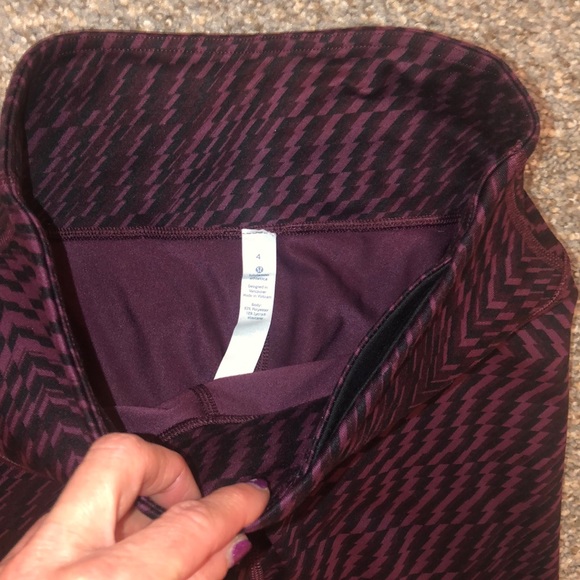 Lululemon capris leggings. 4 22” - Picture 3 of 7